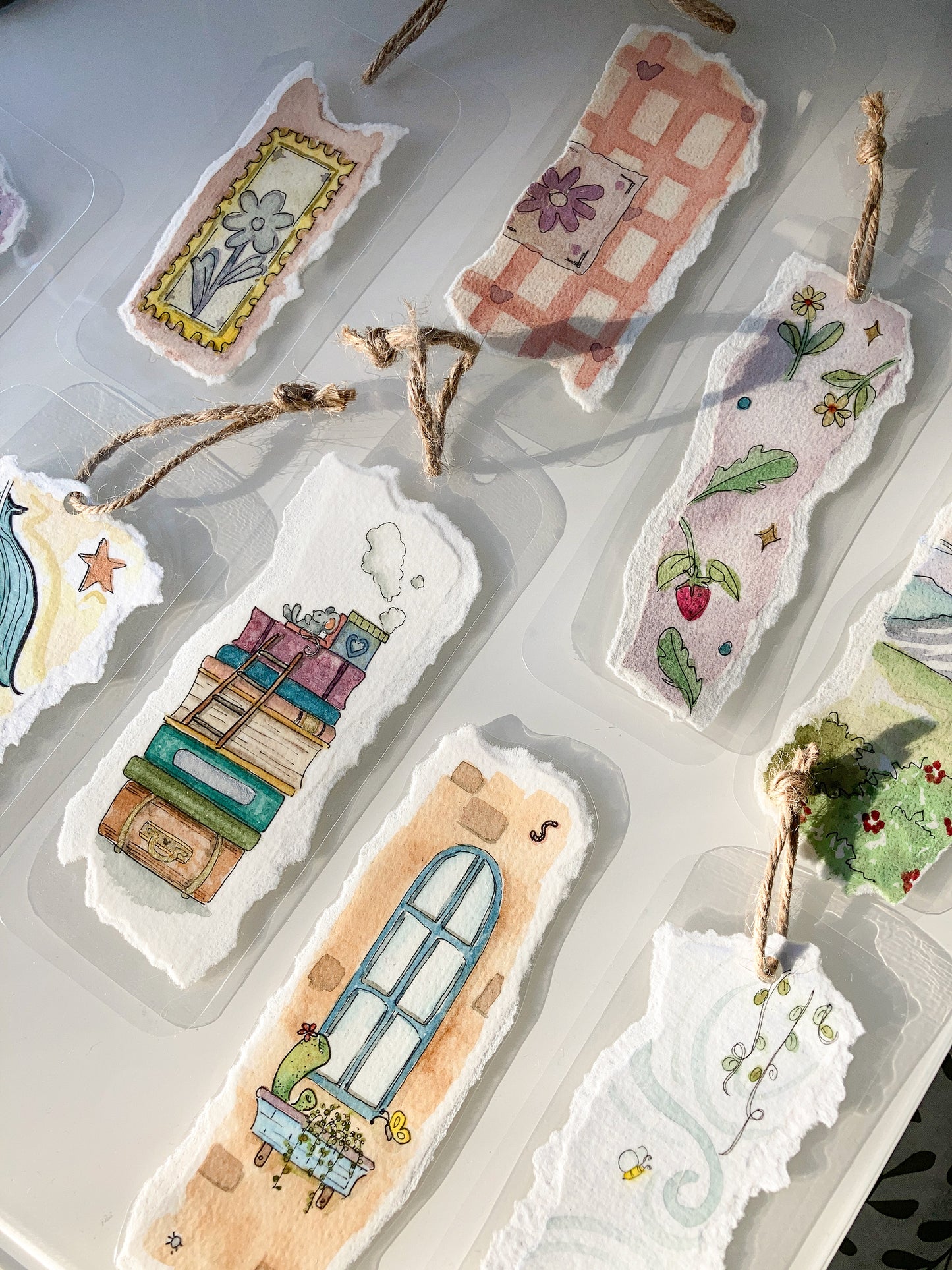 Bookmark- Hand painted