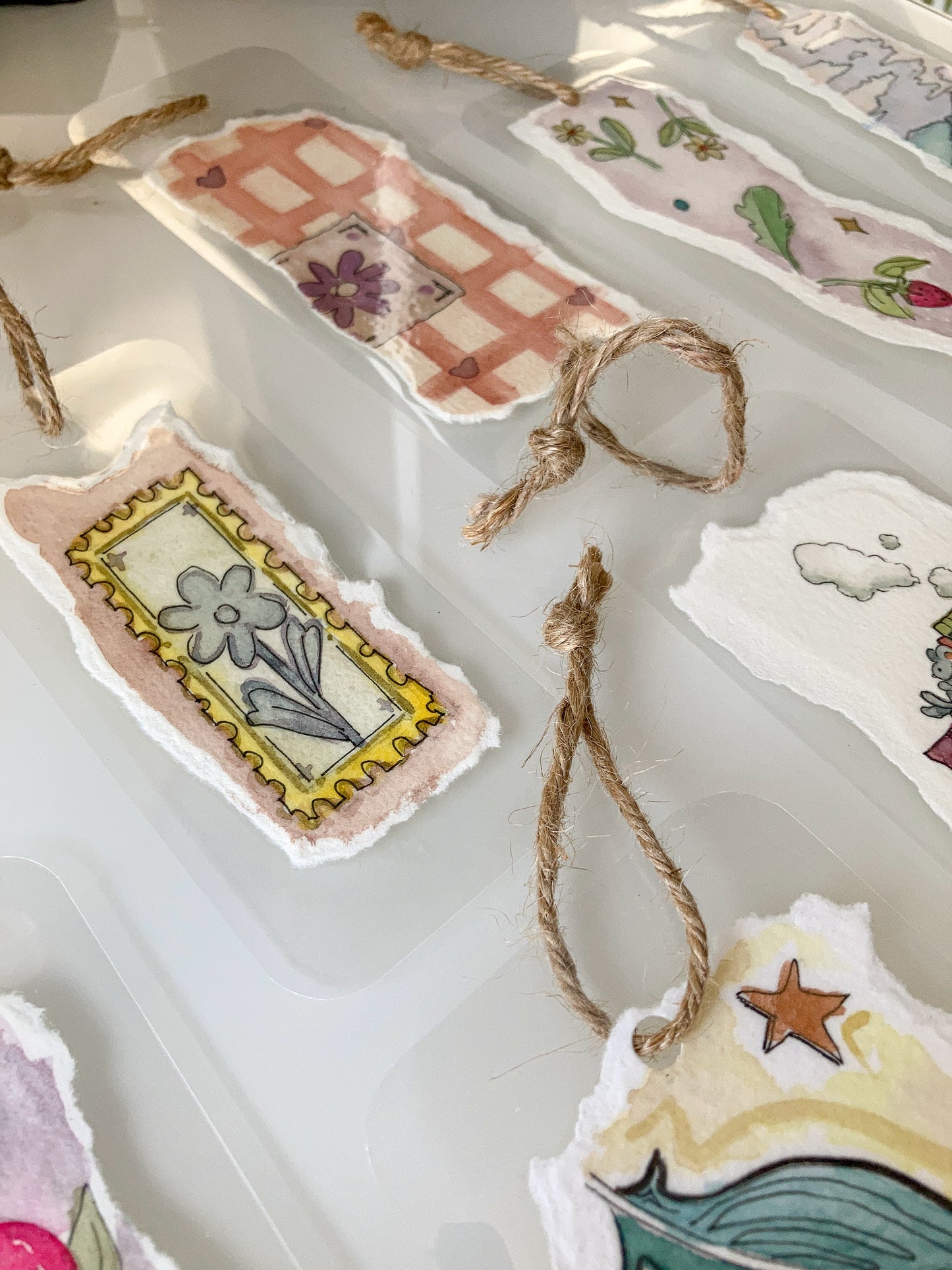 Bookmark- Hand painted