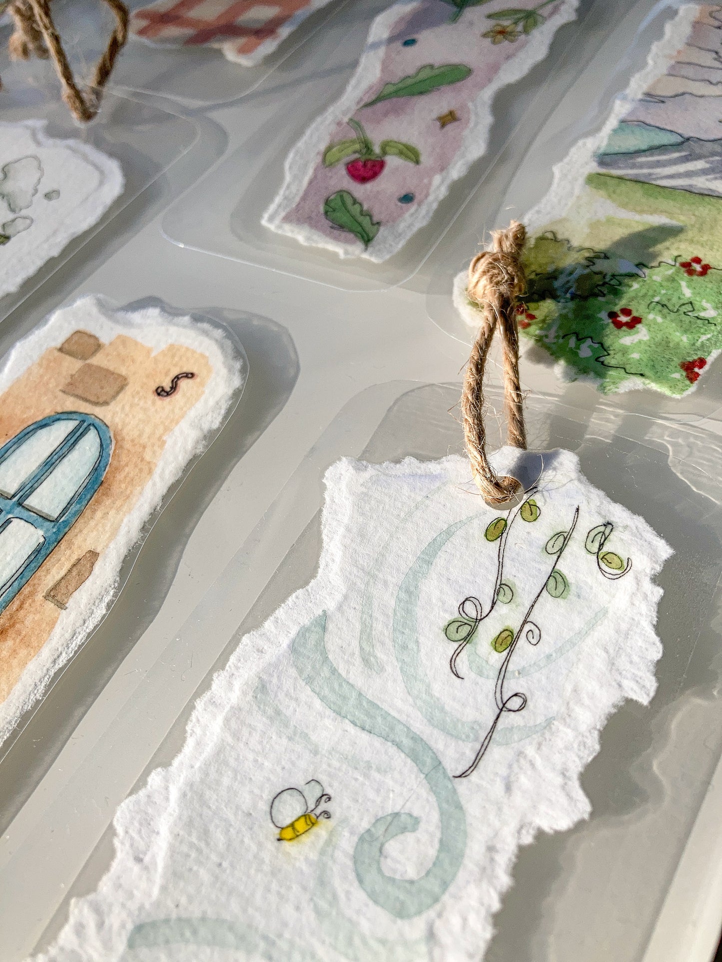 Bookmark- Hand painted