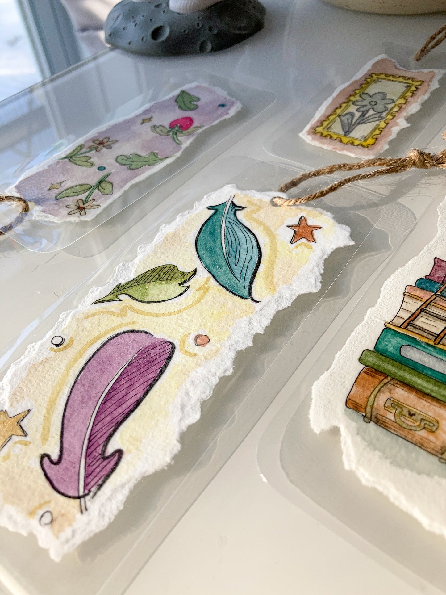 Bookmark- Hand painted