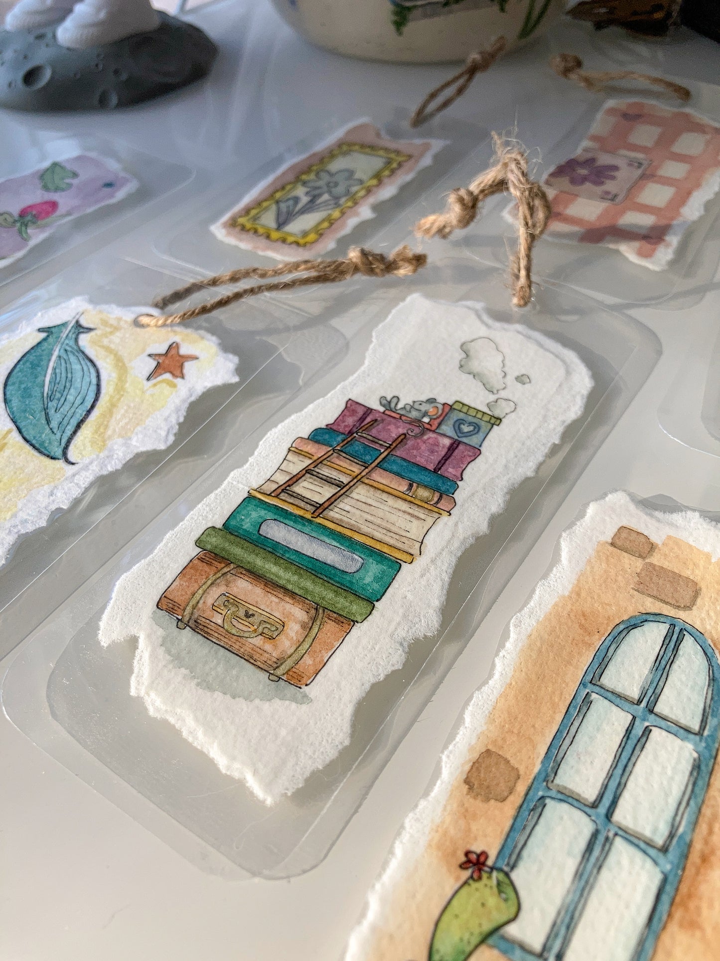 Bookmark- Hand painted