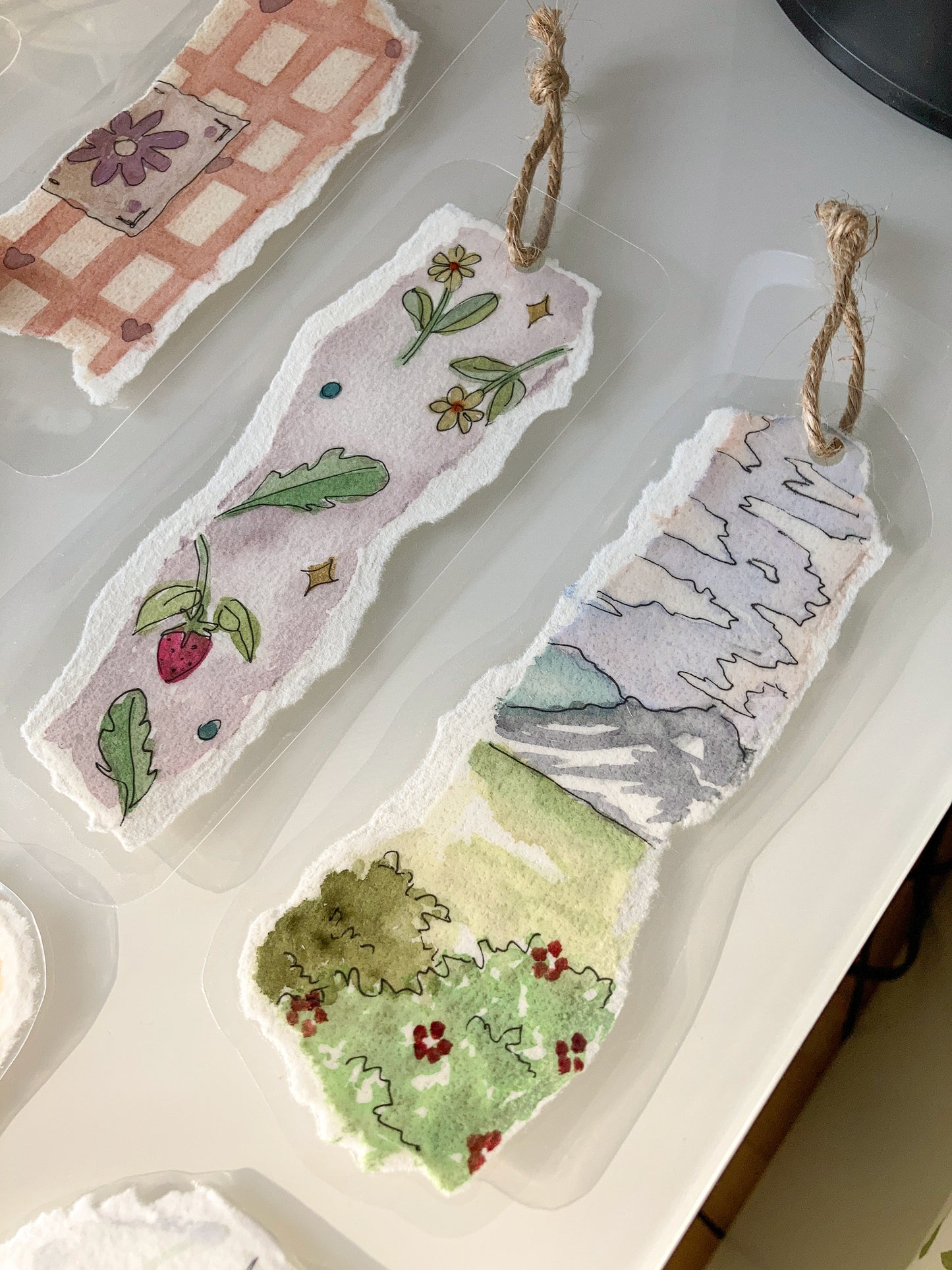 Bookmark- Hand painted