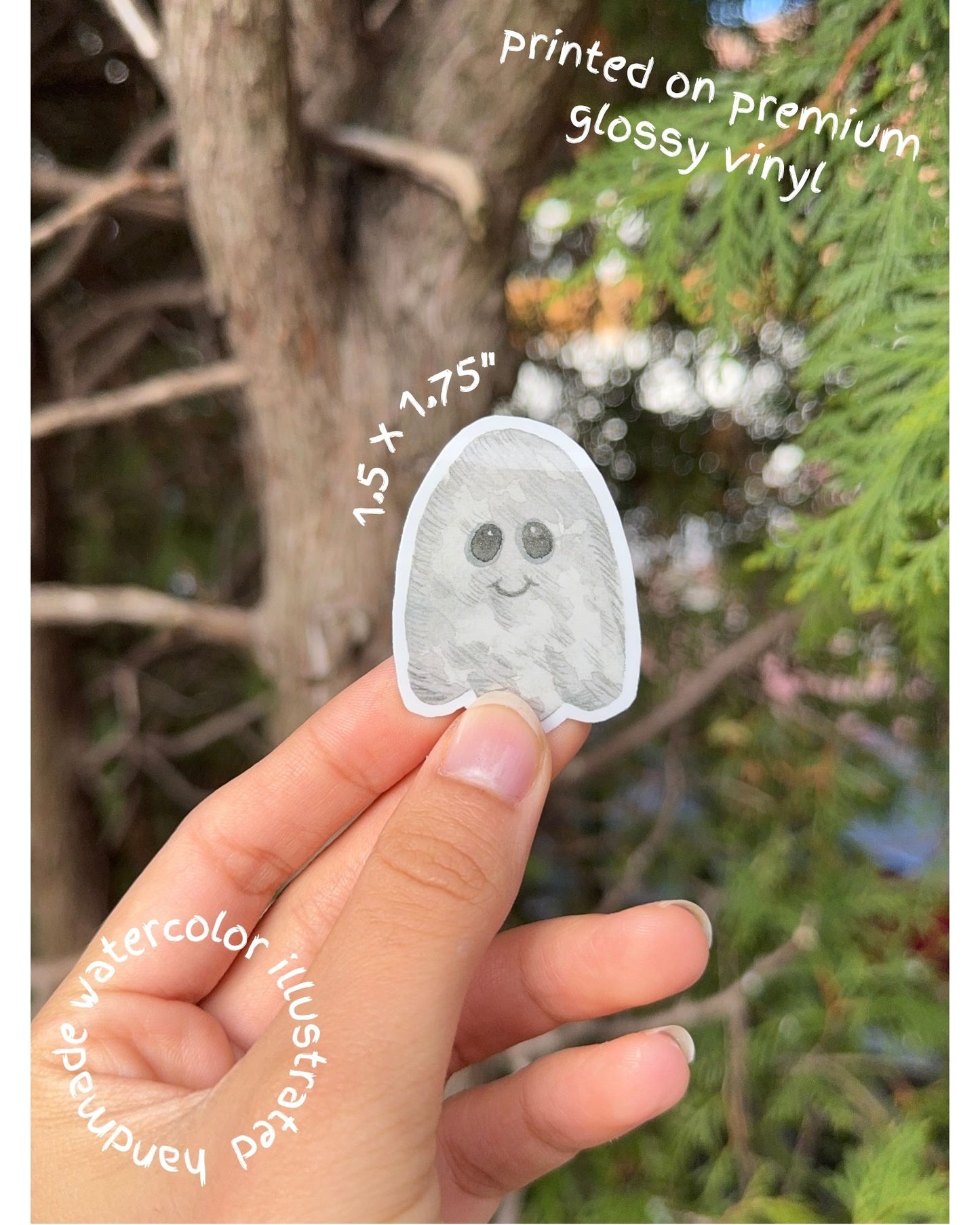Vinyl sticker - Ghost friend