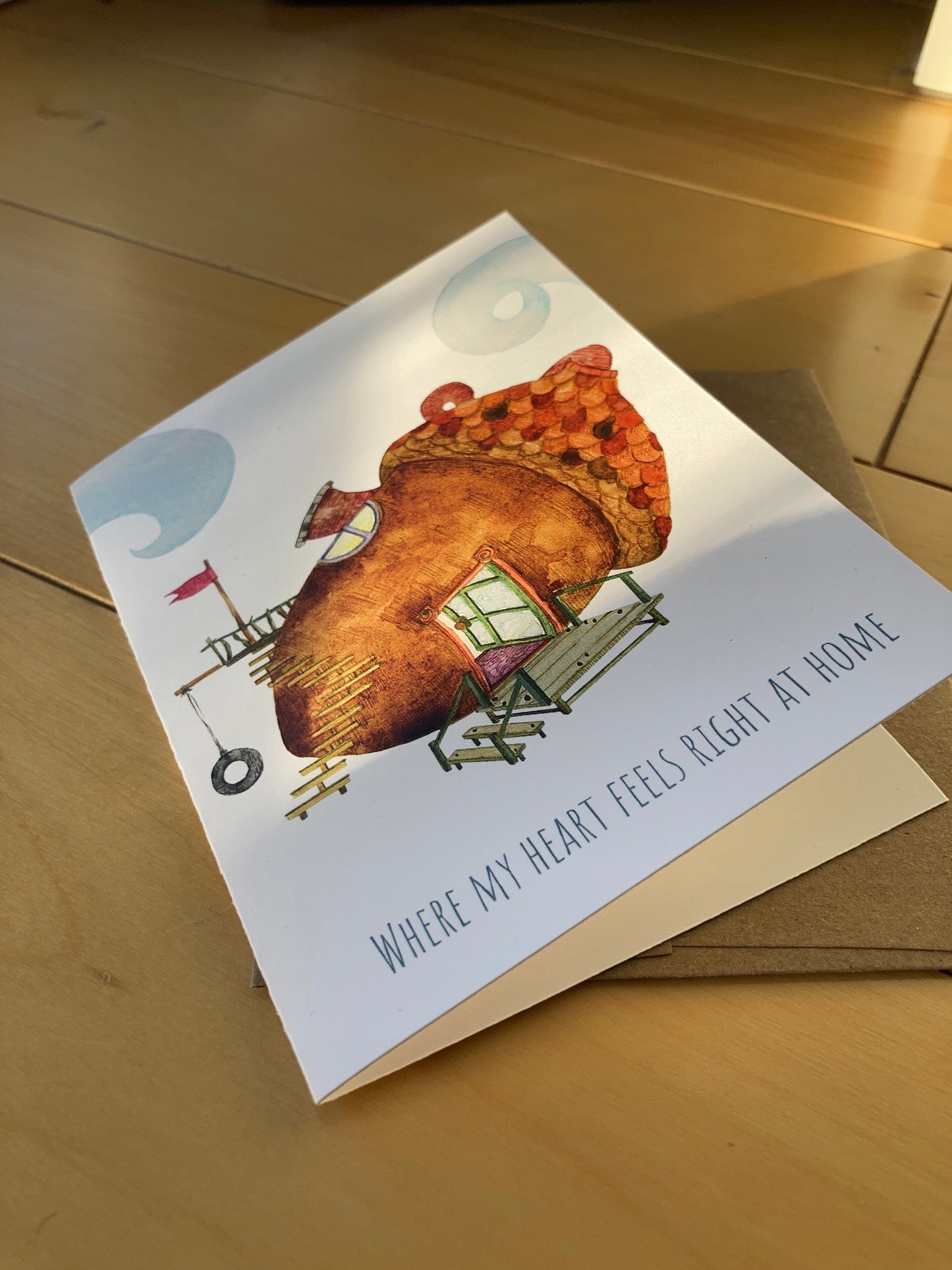 Greeting card - Home