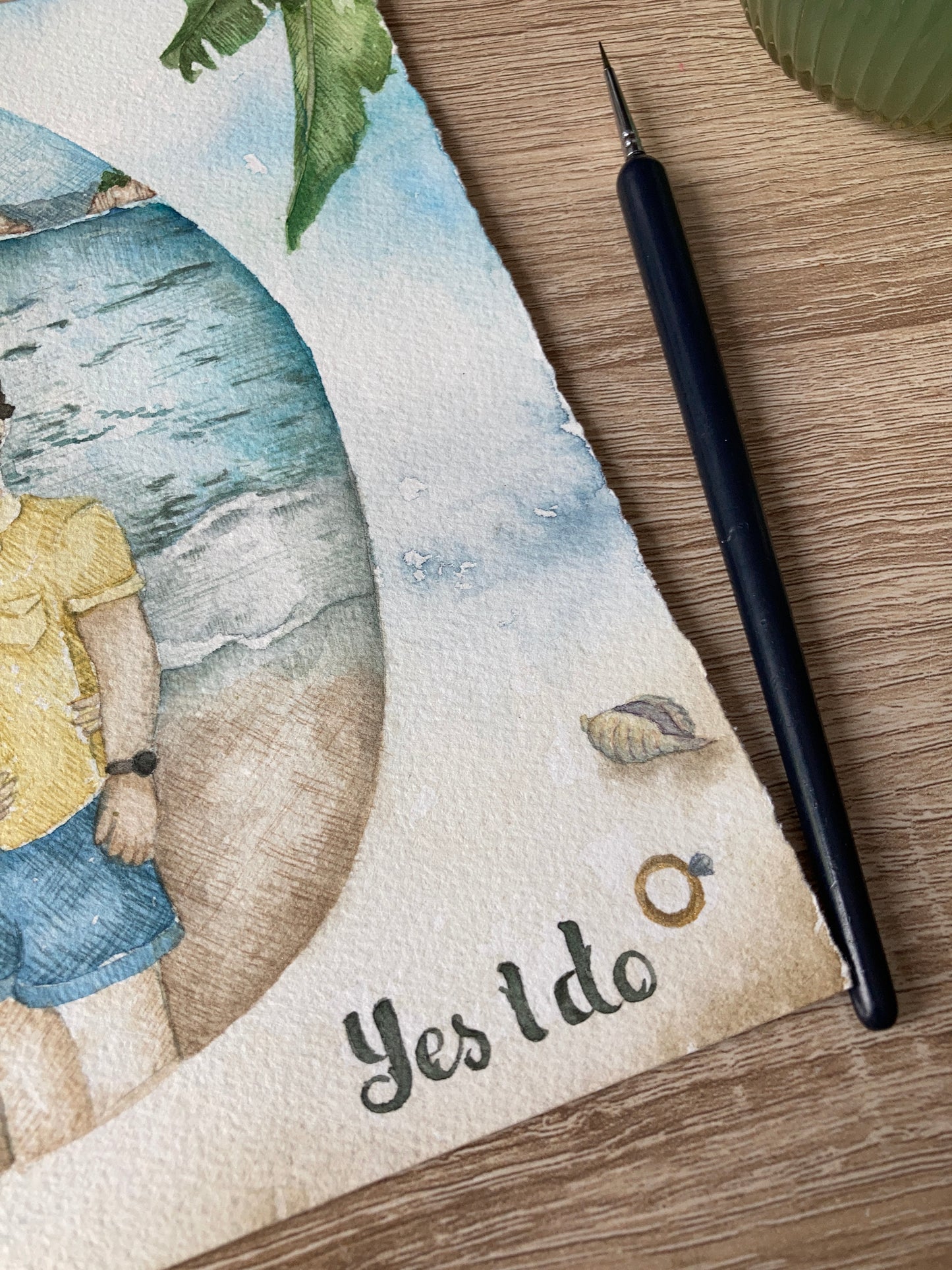 Aquarelles personnalisées – Sur commande