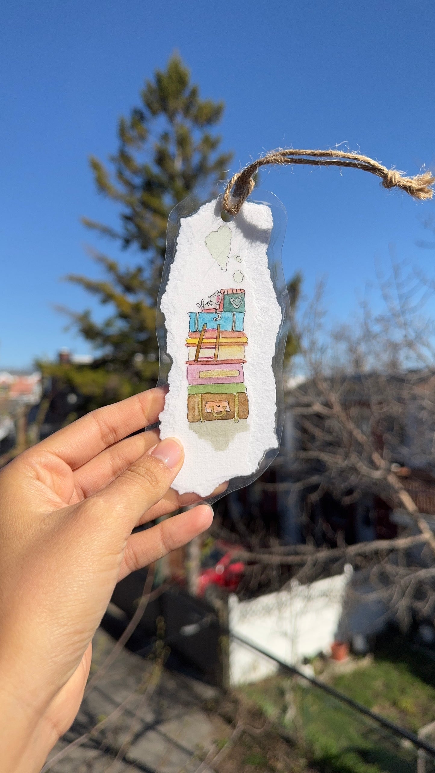 Bookmark- Hand painted