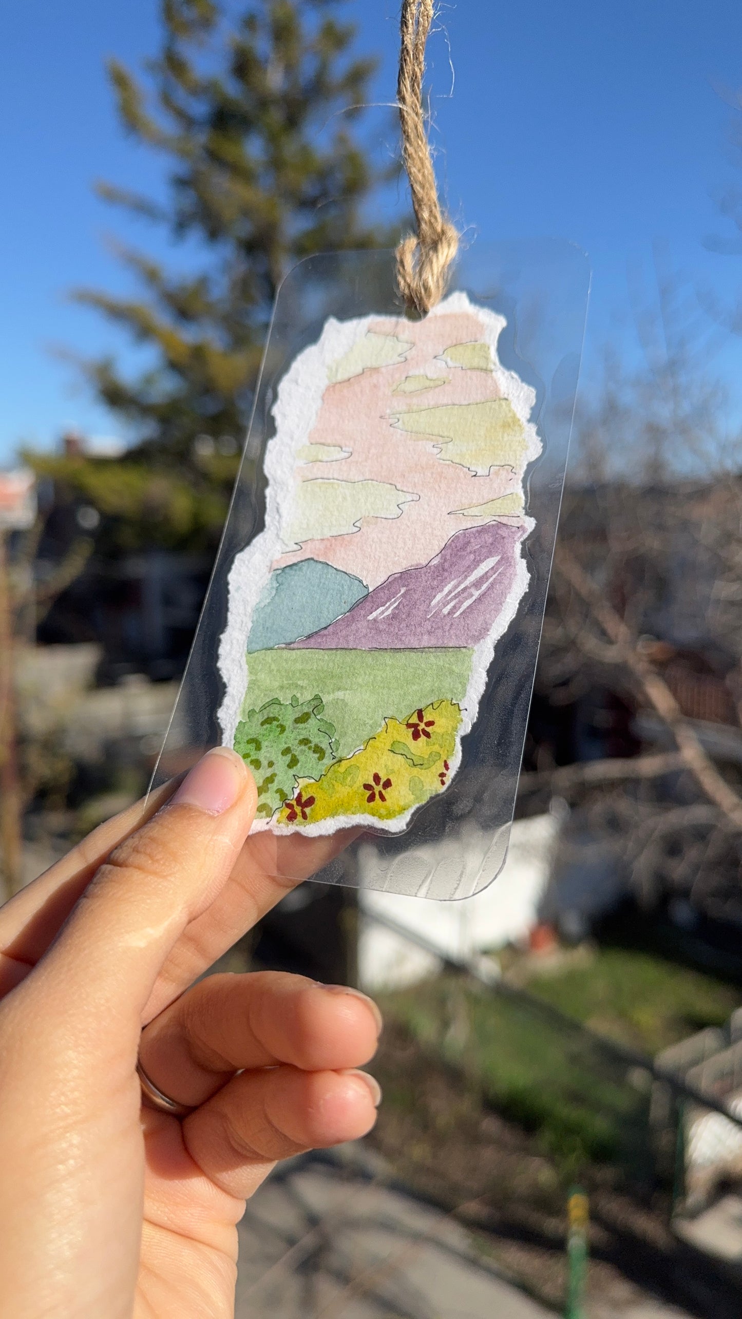 Bookmark- Hand painted