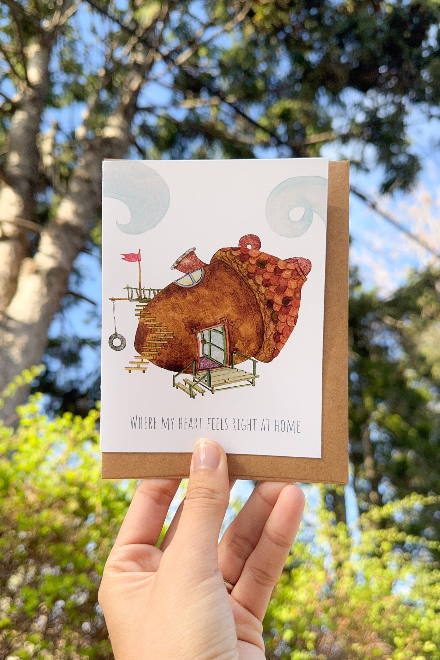 Greeting card - Home