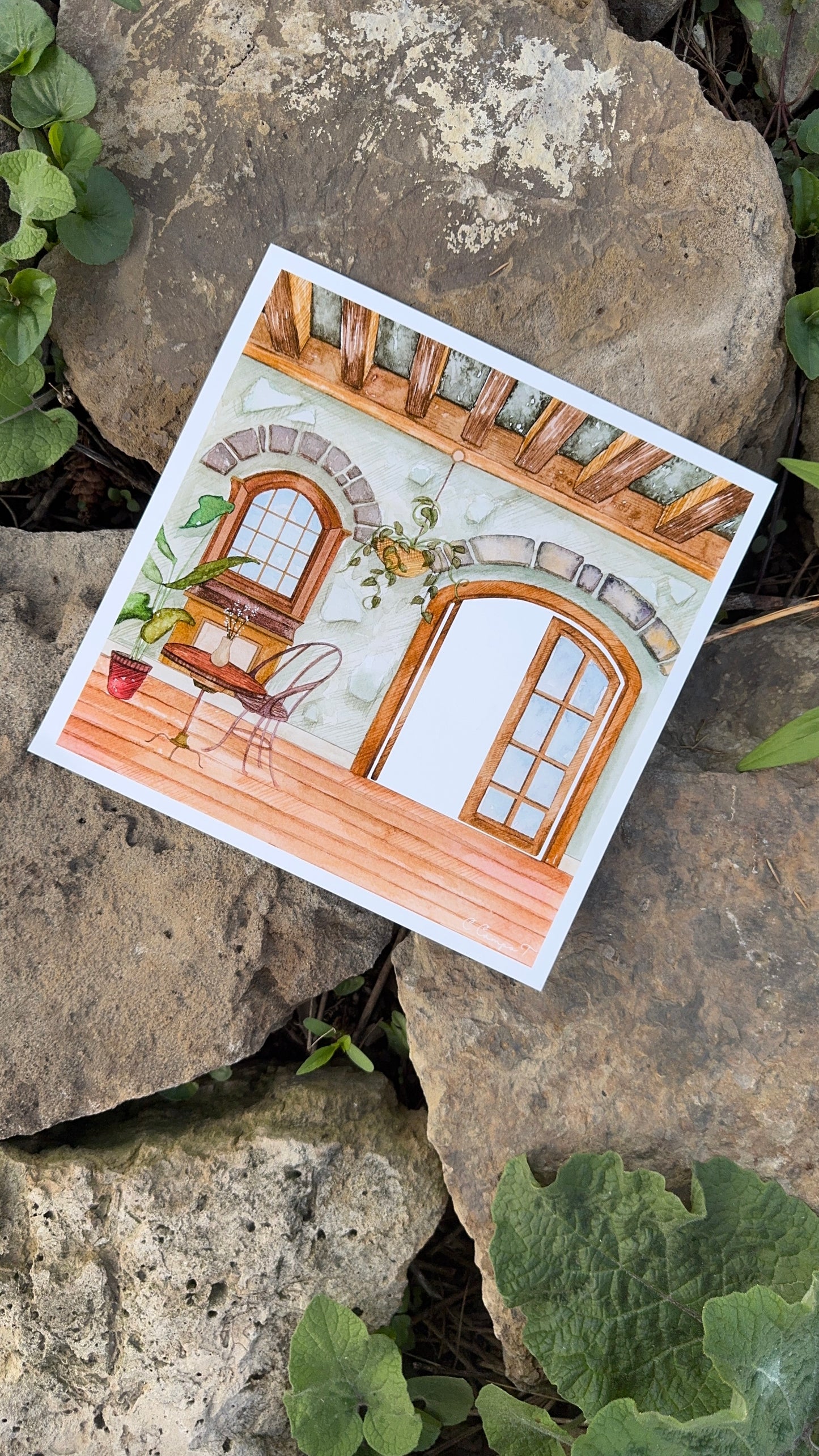 Art print - Café