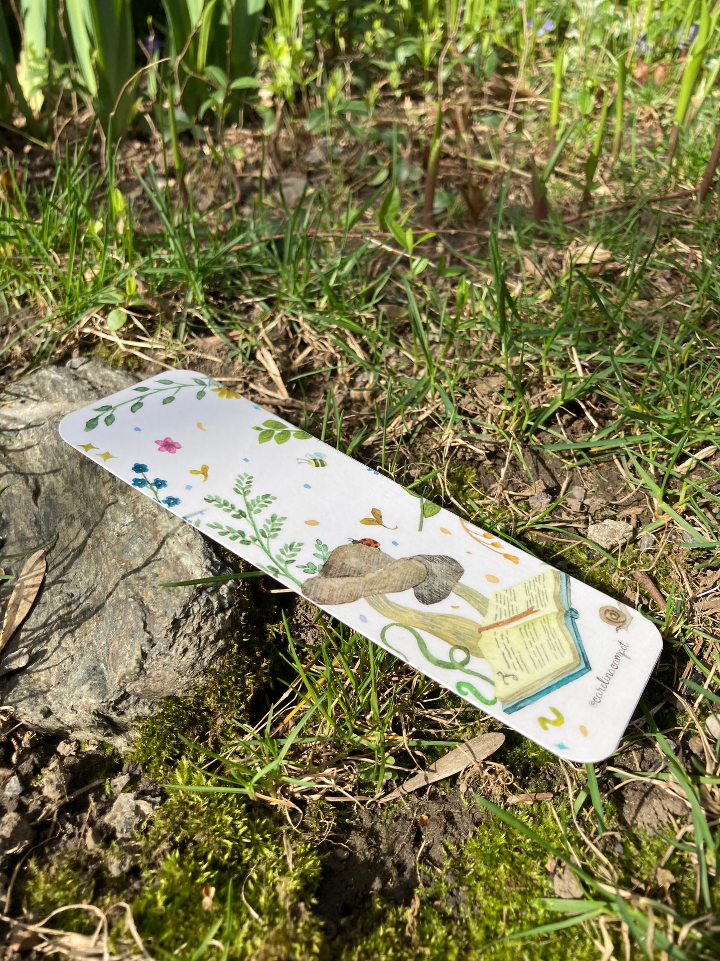 Bookmark- Mushroom book