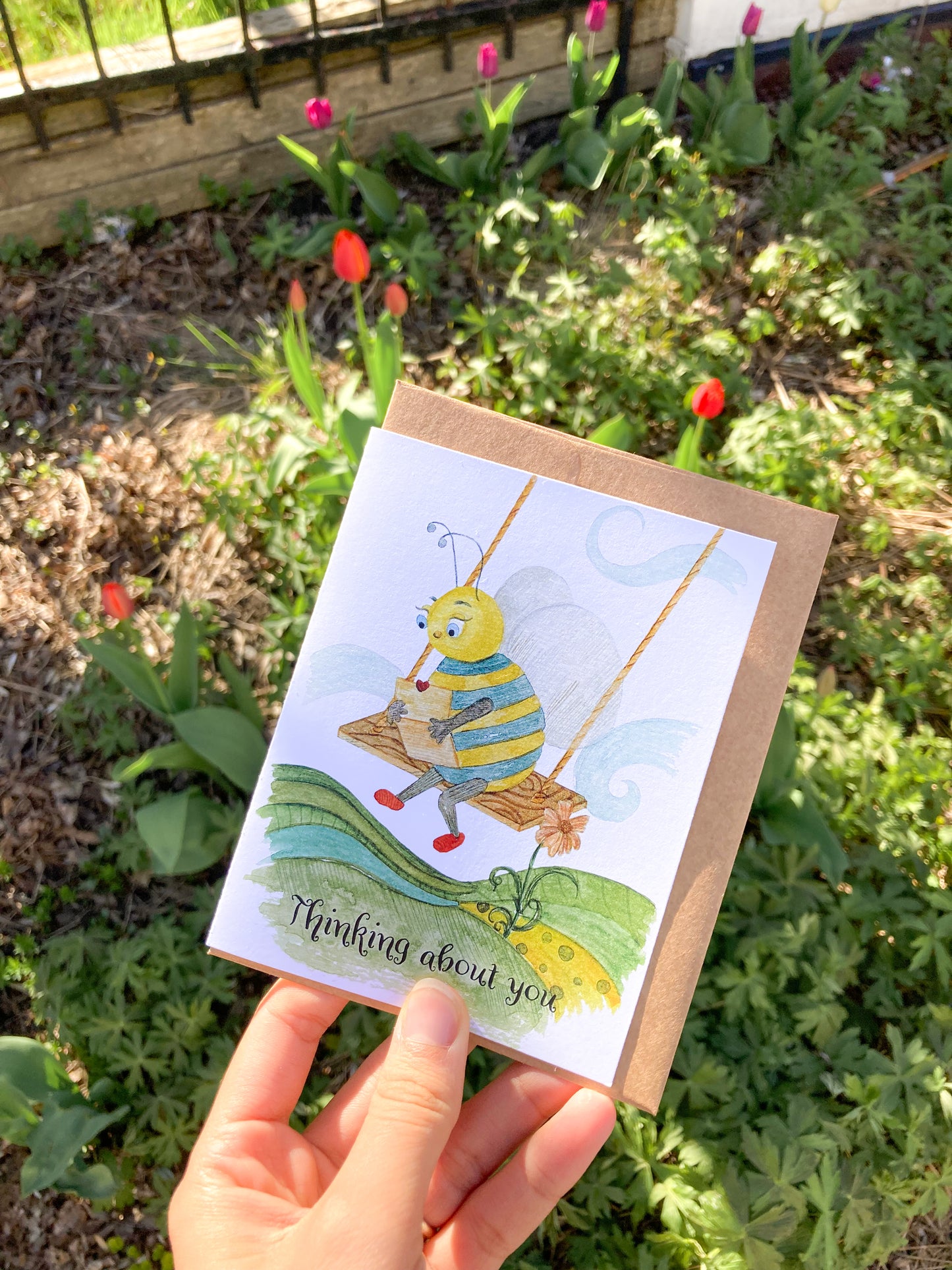 Greeting card - Thinking about you