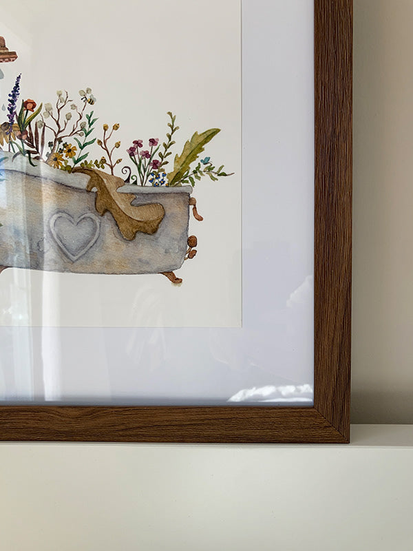 Art print - Bathtub