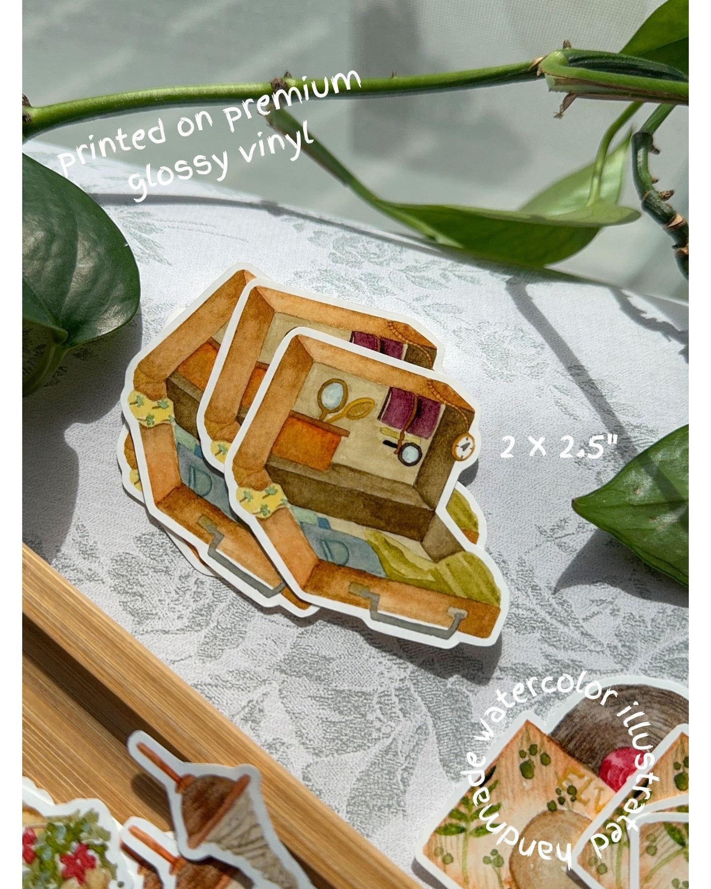 Vinyl Sticker - Luggage