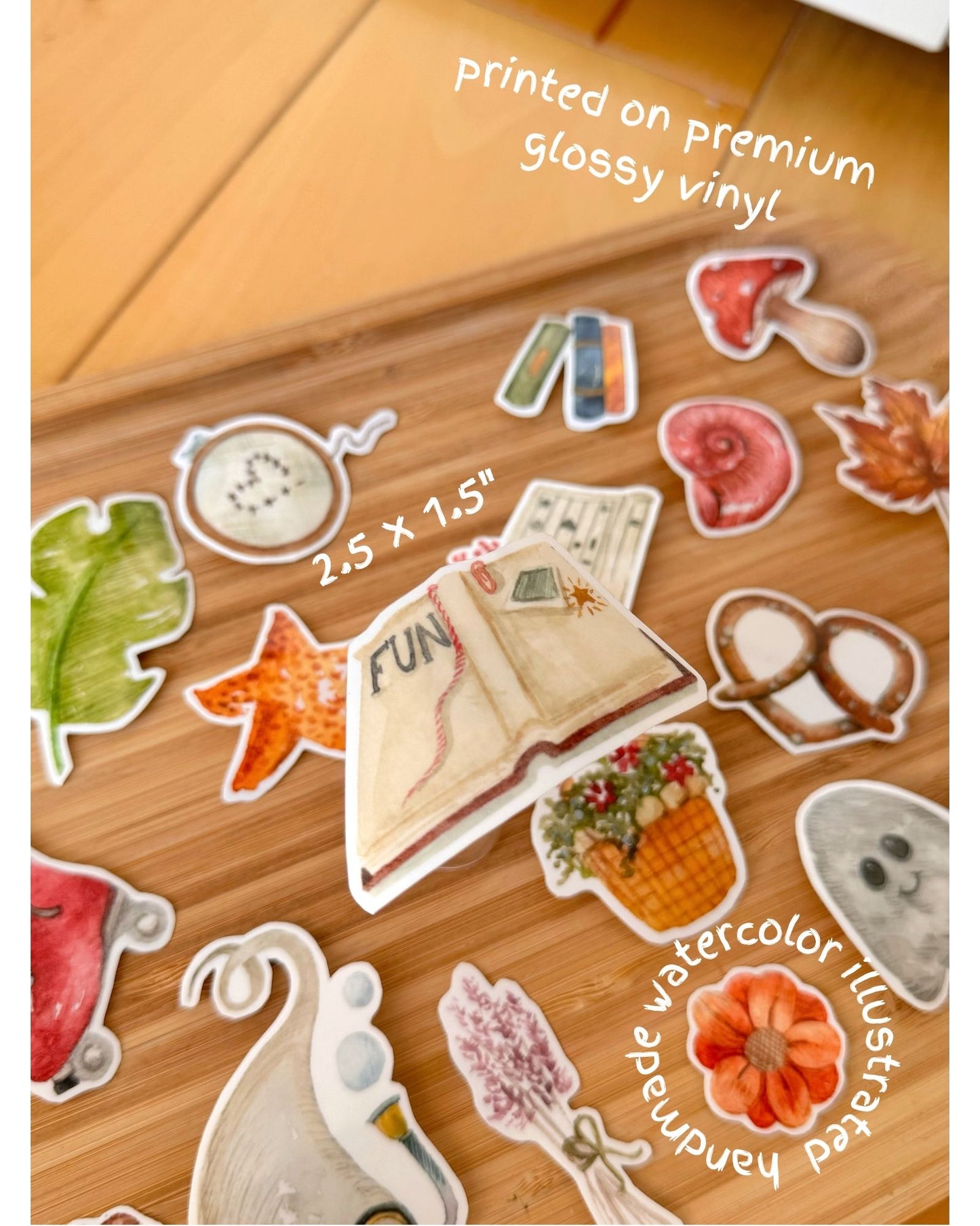 Vinyl sticker - Fun book