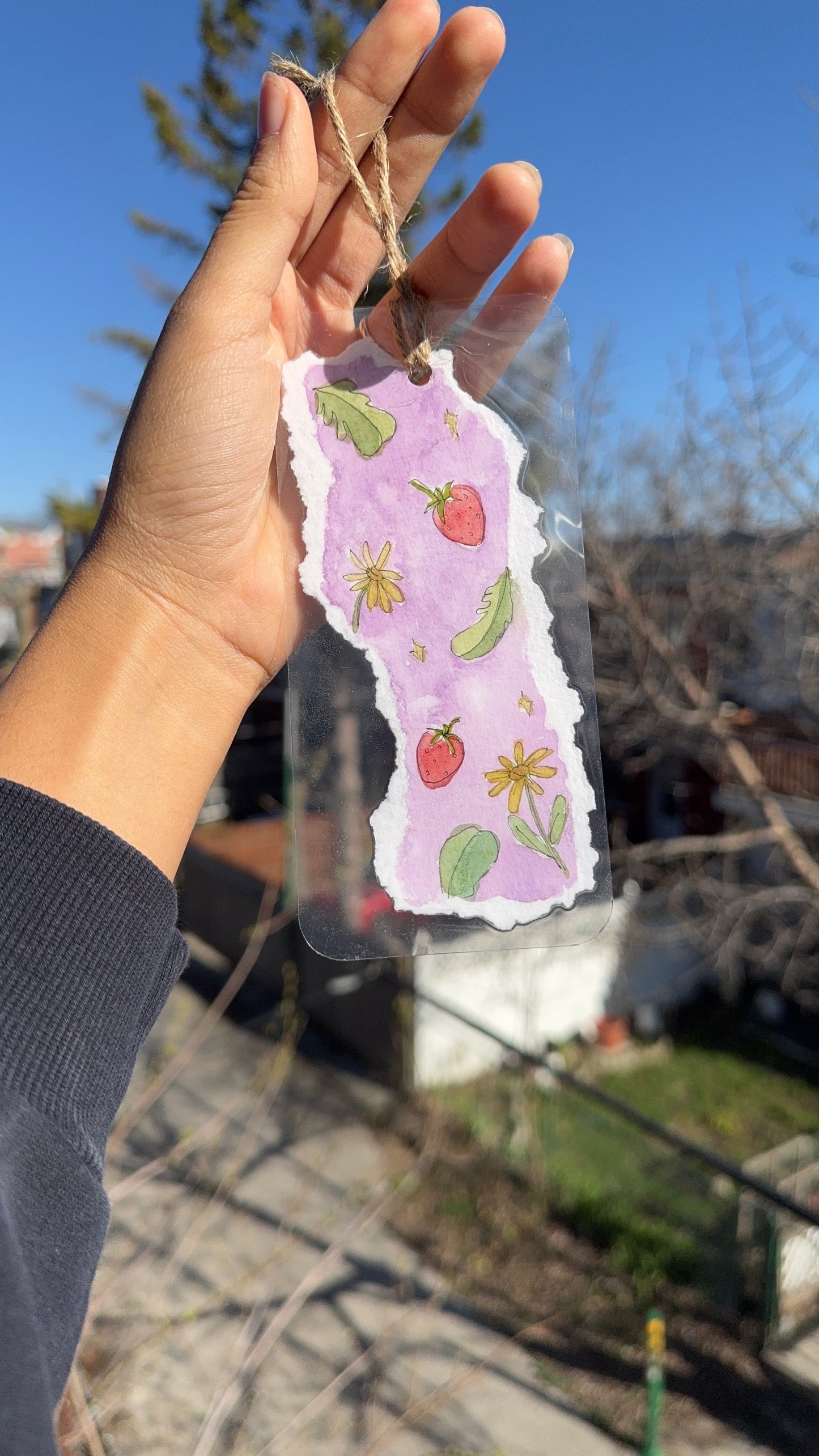Bookmark- Hand painted