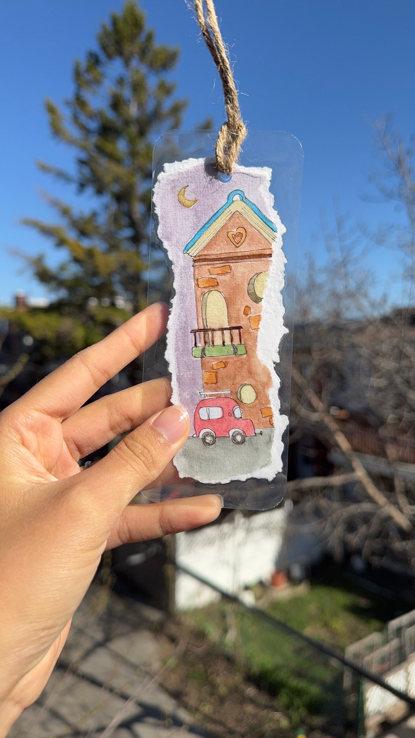 Bookmark- Hand painted
