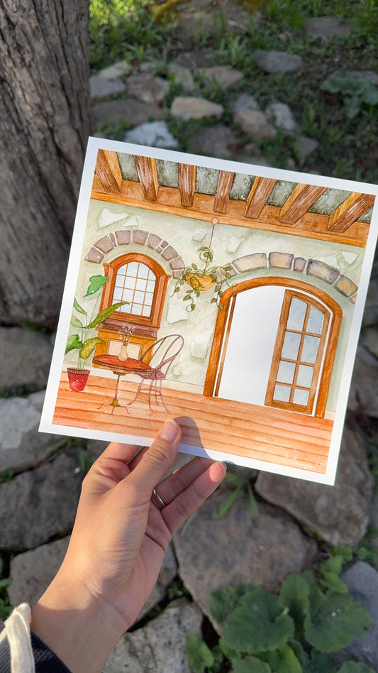 Art print - Café