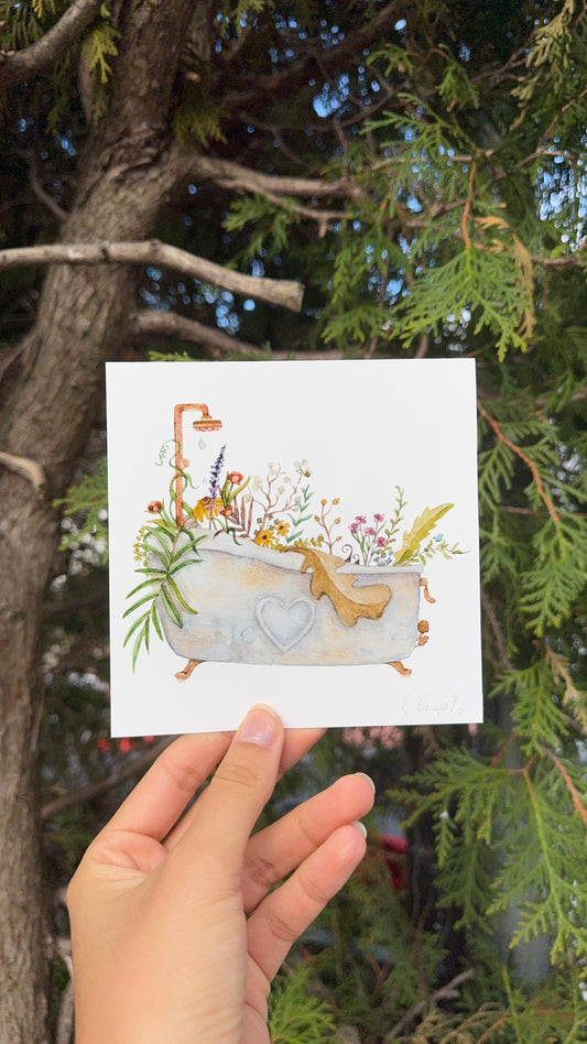 Art print - Bathtub