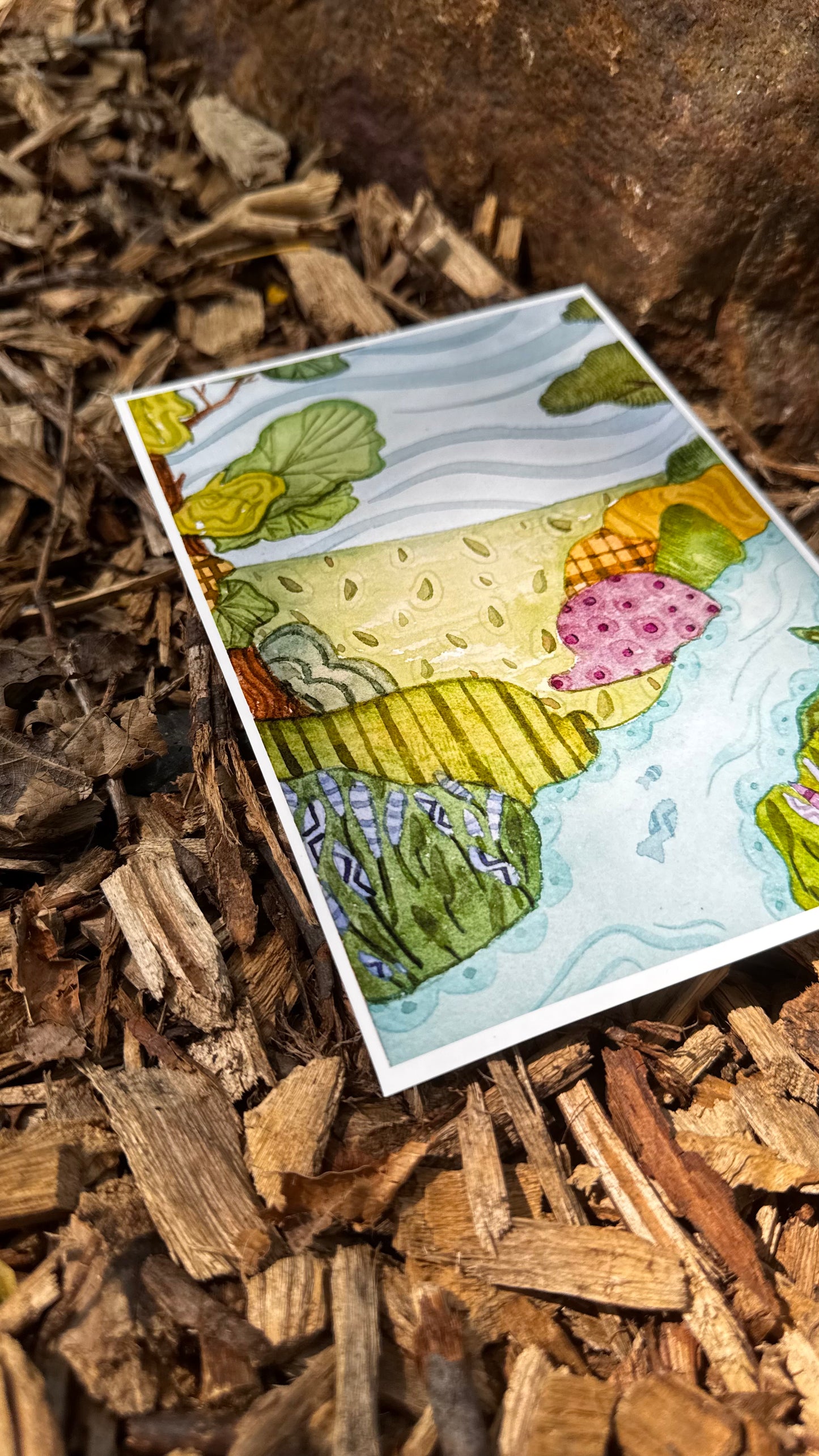 Art print - Down the river