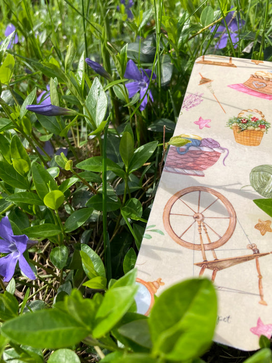 Bookmark- Spinning wheel