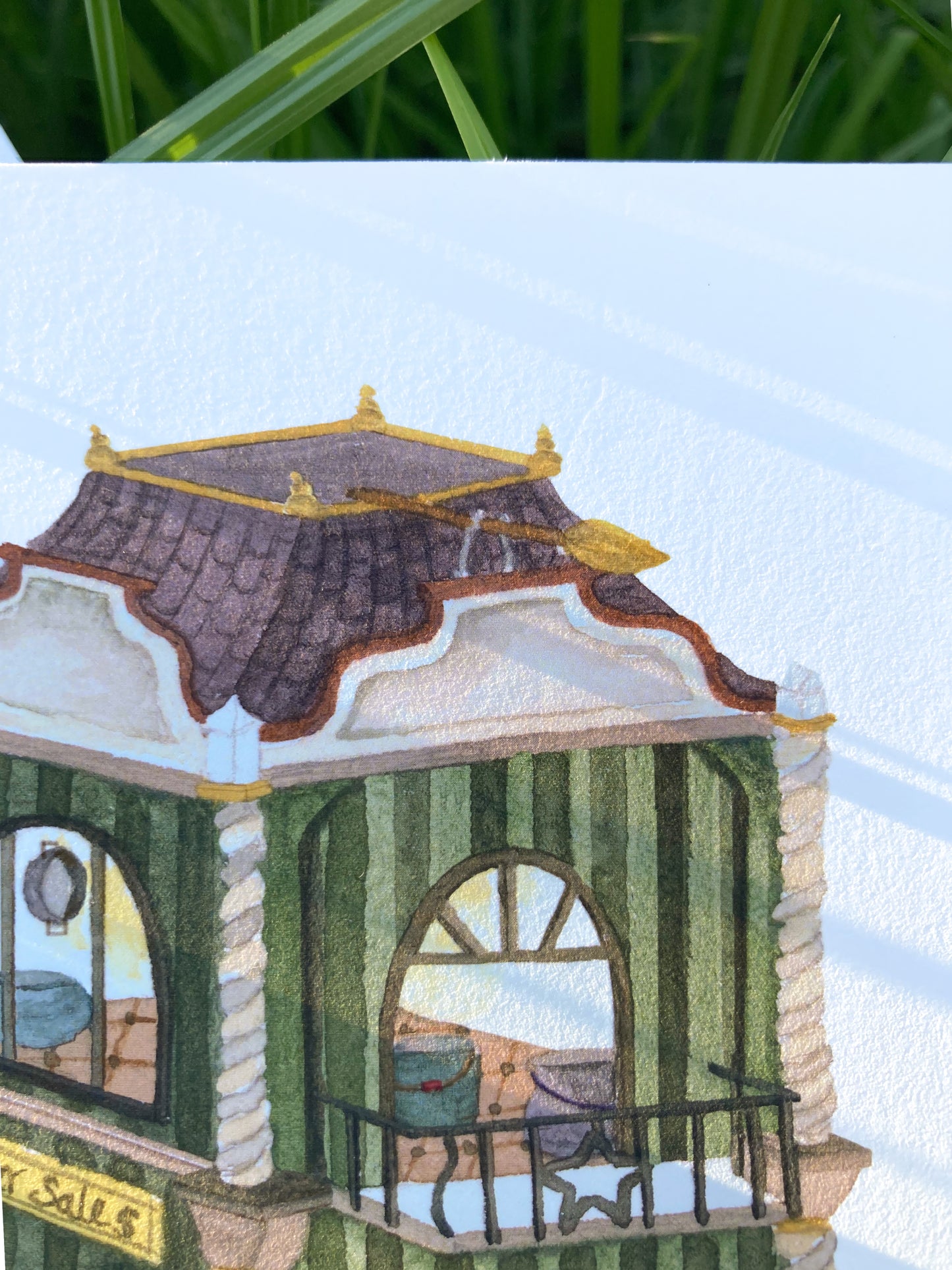 Art print - Halloween houses
