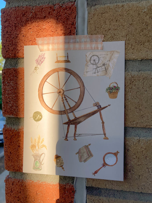 Postcard - Needlework