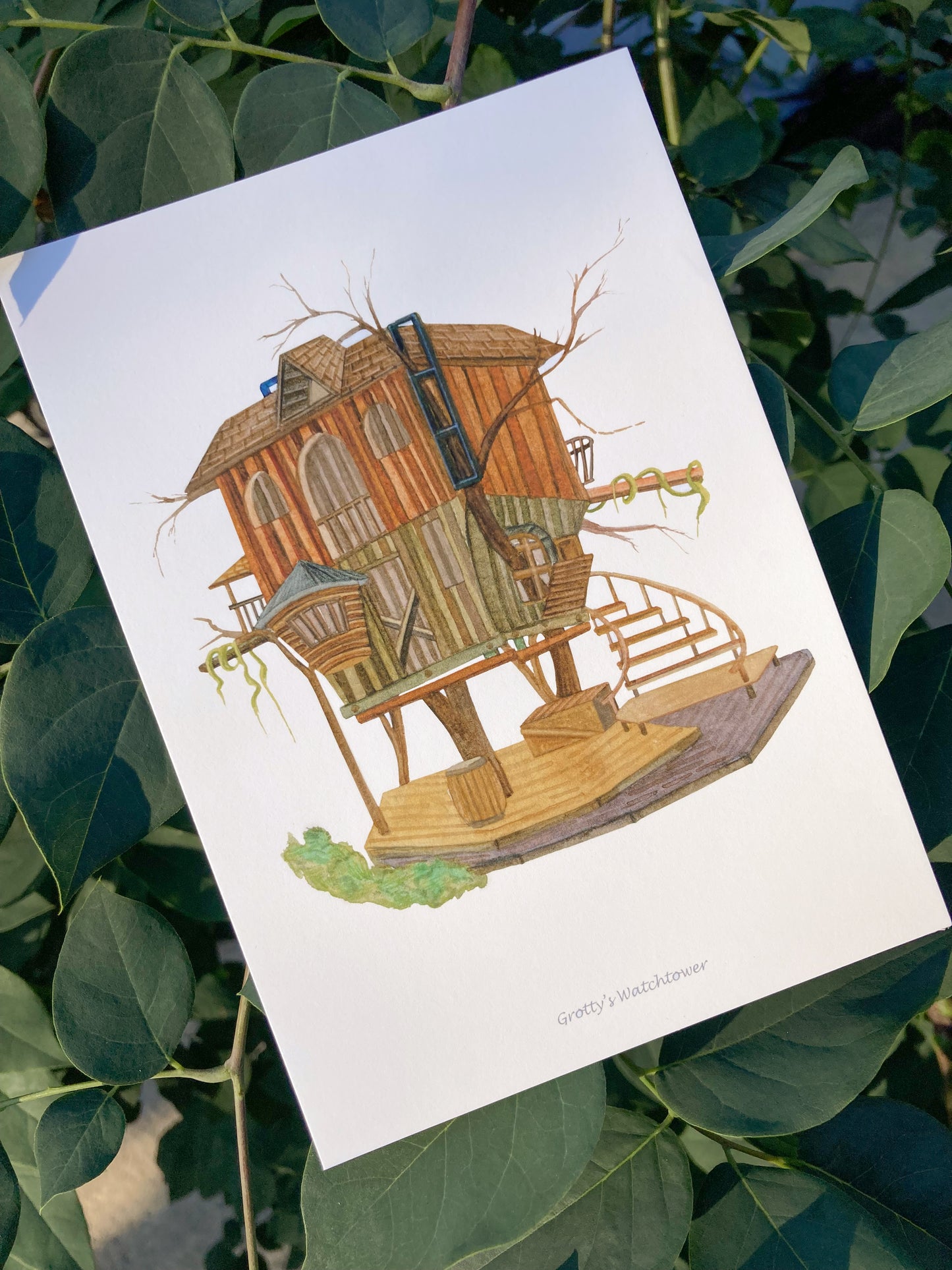 Art print - Grotty's Watchtower