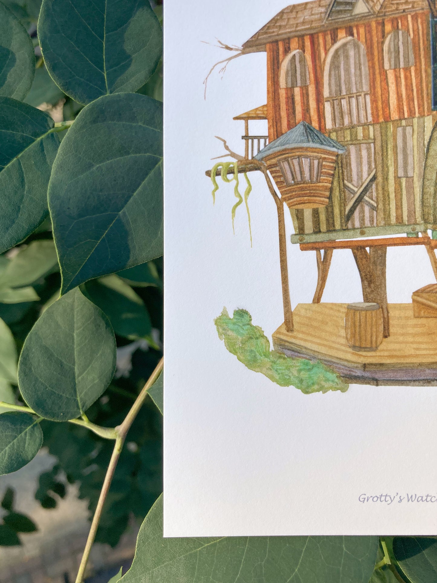 Art print - Grotty's Watchtower